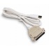 Honeywell Cable USB Macho - DB25 Macho, 1.8 Metros, Blanco, para PC23/PC43D/PC43T  1