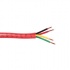 Honeywell Bobina de Cable para Alarma de Incendios 4101-1104/1000, 4 Conductores, 305 Metros, Rojo  1