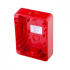 Silent Knight Caja de Montaje SB-I/O, Rojo, para Estación Manual de Jalón  1