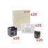 Honeywell Kit de Alarma VISTA48-KIT20, Inalámbrico, 40 Zonas - incluye Panel de Alarma VISTA/Teclado  6162RF/Batería PL4.512/Transformador 1361  1