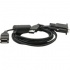 Honeywell Cable D9 Macho - USB A/USB A Hembra, 1.8 Metros, Negro