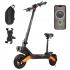 Honey Whale Scooter T8-A, hasta 55km/h, 950W, máx. 120kg, Negro/Naranja  2