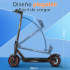 Honey Whale Scooter E9 Pro, hasta 32km/h, 500W, máx. 120kg, Negro - Imagen adicional 5