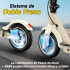 Honey Whale Scooter E9T, hasta 32km/h, 500W, máx. 120kg, Beige  3