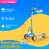 Honey Whale Scooter RM2, hasta 10km/h, 350W, máx. 50kg, Azul  3