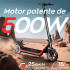 Honey Whale Scooter M1 Lite, hasta 25km/h, 500W, máx. 120kg, Negro  2