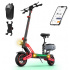 Honey Whale Scooter SHWT4BNNG, hasta 50km/h, 1000W, máx. 120kg, Negro  1
