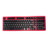 Teclado Hotbell FireStrike Pro LED RGB 96%, Teclado Mecánico, Switch Green, Inalámbrico, USB/Bluetooth, Multicolor, Inglés