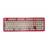 Teclado Hotbell FireStrike Pro LED RGB, Teclado Mecánico, Switch Green, Inalámbrico, USB, Multicolor, Inglés