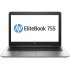 Laptop HP EliteBook 755 G4 15.6", AMD A12-9800B 2.70GHz, 4GB, 500GB, Windows 10 Pro 64-bit, Plata  1