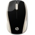 Mouse HP Óptico 200, RF Inalámbrico, 1000DPI, Negro/Oro  1
