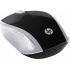 Mouse HP Óptico 200PK, Inalámbrico, 1000DPI, Negro/Plata  2