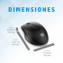 Mouse HP Óptico 430 RF Inalámbrico, Bluetooth, 1200DPI, USB-A, Negro  9