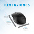 Mouse HP Óptico 435, RF Inalámbrico, Bluetooth, 4000DPI, USB-A, Negro  8
