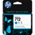 Cartucho HP 712 Cian, 29ml   1