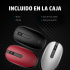 Mouse HP Óptico 240, Inalámbrico, Bluetooth, 1600DPI, Rojo  10