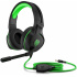 HP Audífonos Gamer Pavilion 400, Alámbrico, 3.5mm, Verde/Negro  10