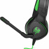 HP Audífonos Gamer Pavilion 400, Alámbrico, 3.5mm, Verde/Negro  2