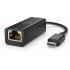 HP Adaptador USB C Macho - RJ-45 Hembra, Negro  2