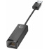 HP Adaptador USB 3.0 Macho - RJ-45 Hembra, Negro  1