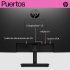 Monitor HP P22 G5 LED 21.5", 1920x1080 Full HD, 75Hz, HDMI/DisplayPort, Negro ― Equipo de trabajo recuperado.  10