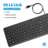 Teclado HP 230, Alámbrico, USB-A, Negro (Español) - Imagen adicional 6