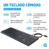 Teclado HP 230, Alámbrico, USB-A, Negro (Español)  3