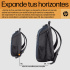 HP Mochila de Poliéster Travel para Laptop 15.6", Negro/Azul  10