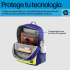 HP Mochila de Poliéster/Poliespuma Campus para Laptop 15.6", Azul/Amarillo  12