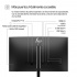 Monitor HP 524PF LCD 23.8", 1920x1080 Full HD, 100Hz, HDMI/DisplayPort, Negro/Plata   3