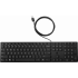 Teclado HP 320K, Alámbrico, USB, Negro (Inglés)  1