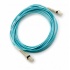 HP Cable Fibra Óptica LC Macho - LC Macho Multimodo OM3, 50/125, 1 Metro, Azul  1