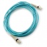 HP Cable Fibra Óptica LC Macho - LC Macho, Multimodo, 50/125, 5 Metros, Azul  1