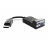 HP Cable DisplayPort Macho - VGA (D-Sub) Hembra, 20cm, Negro  2