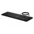 Teclado Alámbrico HP 125, Conexión USB-A, Cable de 180 cm, Diseño Ergonómico, Color Negro.  1