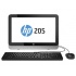 HP 205 G1 All-in-One 18.5", AMD E1-2500 1.40GHz, 4GB, 500GB, Windows 8.1 64-bit, Negro/Plata  1