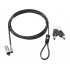 HP Candado de Llave Ultraslim para Laptop H4D73AA, 1.8 Metros, Negro  1