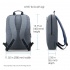 HP Mochila Value Backpack para Laptop 15.6", Azul/Gris - Imagen adicional 1