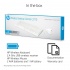 Kit de Teclado y Mouse HP C2710, RF Inalámbrico, Blanco  4