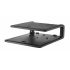 HP Base de Escritorio para Monitor, Hasta 11.3 Kg, Negro  1