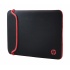 HP Funda de Neopreno para Laptop 14", Negro/Rojo  1
