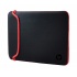 HP Maletín de Neopreno para Laptop 15.6'', Negro/Rojo  1