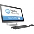 HP Pavilion 27-a001la All-in-One 27",  Intel Core i5-6400T 2.20GHz, 8GB, 2TB, NVIDIA GeForce GT 930A, Windows 10 Home 64-bit, Negro/Plata  2