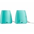 HP Bocinas para Computadora S3100, Alámbrico, 2.4W RMS, Turquesa  3