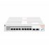 Switch HPE Networking Instant On Gigabit Ethernet 1930, 8 Puertos PoE 10/100/1000Mbps + 2 Puertos SFP, 20Gbit/s, 8000 Entradas - Administrable  1