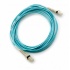 HPE Cable Fibra Óptica Multimodo OM3 LC Macho - LC Macho, 15 Metros, Azul