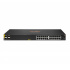 Switch HPE Gigabit Ethernet Aruba 6100, 24 Puertos PoE 10/100/1000Mbps + 4 Puertos SFP+, 128 Gbit/s, 8192 Entradas - Administrable  1