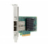 HPE Tarjeta de Red PCI Express Ethernet Broadcom BCM57414 Gen10 Plus, 2x Puertos SFP28, para HPE  1