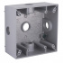 Hubbell Caja para Pared 5334-0, 5 Salidas, Aluminio  1