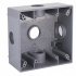 Hubbell Caja para Pared 5342-0, 5 Salidas, Aluminio  1